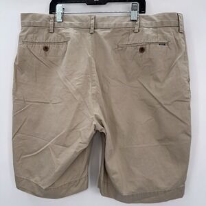 Polo Ralph Lauren Classic Fit Khaki Chino Shorts Size 36 9"‎ Beige Pima Cotton